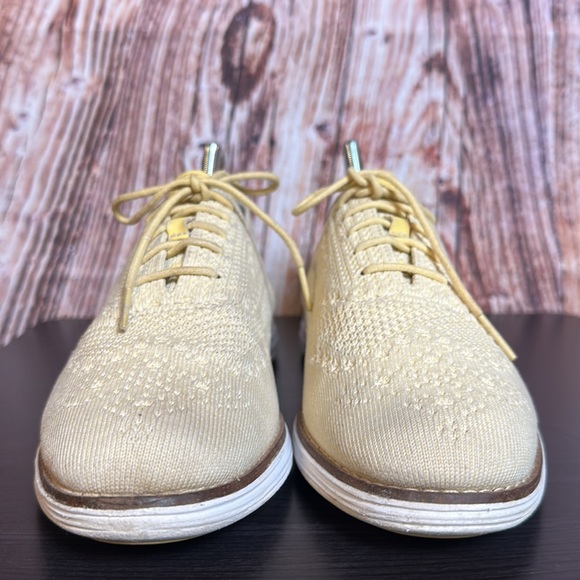 Cole Haan Grand OS Original Grand Knit Wing Tip Oxfords Womens Sz 9.5B - Picture 3 of 10